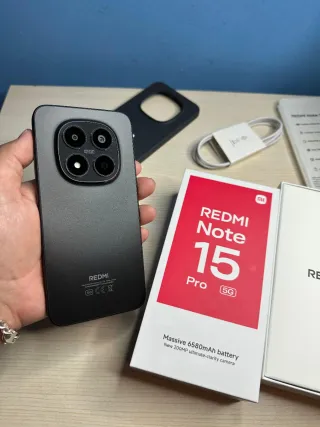 Xiaomi Redmi Note 15 Pro 5G ¡NUEVO!