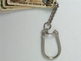 Llavero Billetes España Vintage