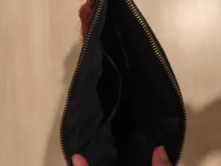 Bolso de mano bordado floral