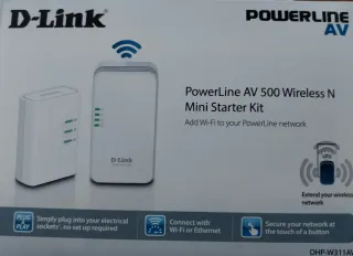 D-Link Powerline AV 500 Wireless N Mini Starter Ki