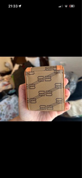 Portafoglio Balenciaga Marrone e Arancione