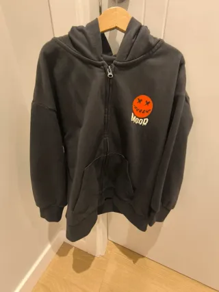 Sudadera infantil con cremallera y capucha