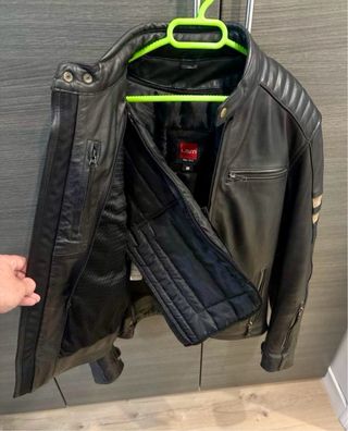 Chaqueta de cuero LEM Moto