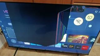 Smart TV Hisense 55 Pantalla Rota