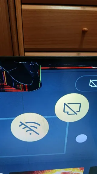 Smart TV Hisense 55 Pantalla Rota