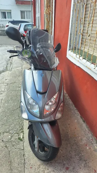 Yamaha Majesty 125cc Gris itiqueta c año 2007