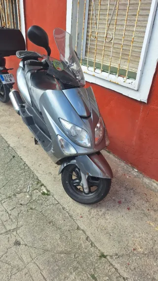 Yamaha Majesty 125cc Gris itiqueta c año 2007