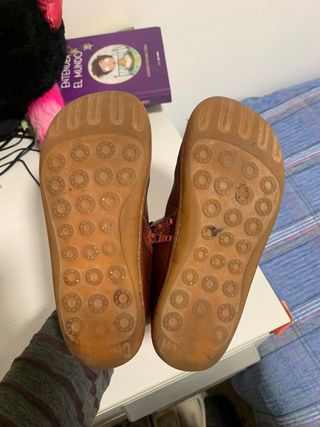 Botas Camper niño marrones talla 34