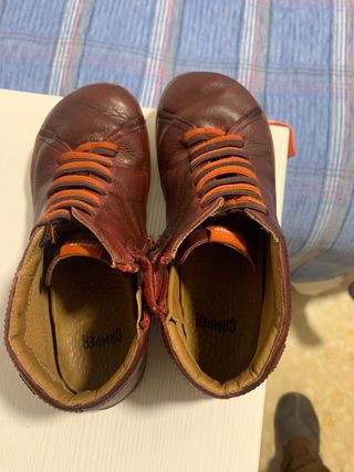 Botas Camper niño marrones talla 34