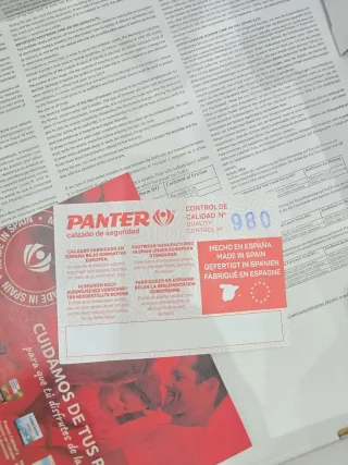 Zapatos de seguridad Panter Forza Sporty