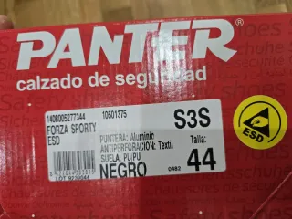 Zapatos de seguridad Panter Forza Sporty