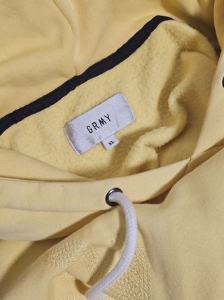 Sudadera Grimey GRMY amarilla hoodie