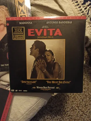 Evita Laserdisc Madonna Sigillato USA