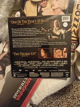Evita Laserdisc Madonna Sigillato USA