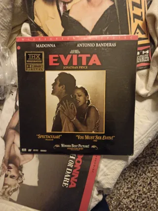 Evita Laserdisc Madonna Sigillato USA