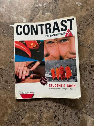 Libro ingles contrast 2ndo de bachillerato