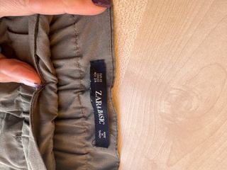 Pantalón talle alto verde oliva