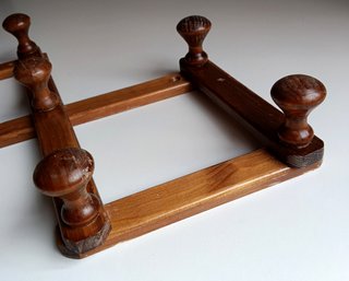 2 Percheros de Pared Madera - MADRID