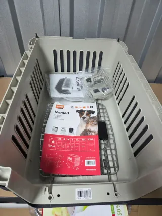 Transportín Perro Gato Avión 62x40x41cm