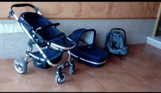 Carro de bebé 3 piezas: Silla, Capazo y Maxicosi