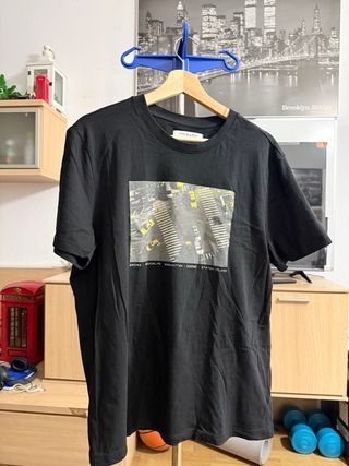 Lote de7 Camisetas pull&bear, leftiesman, primark.