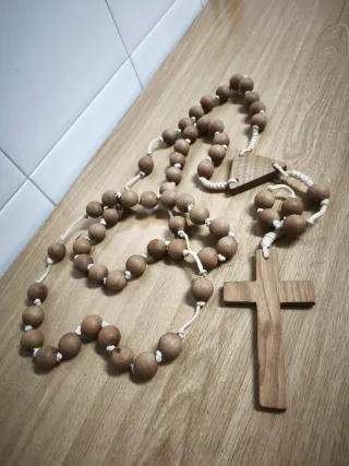 Rosario gigante antiguo