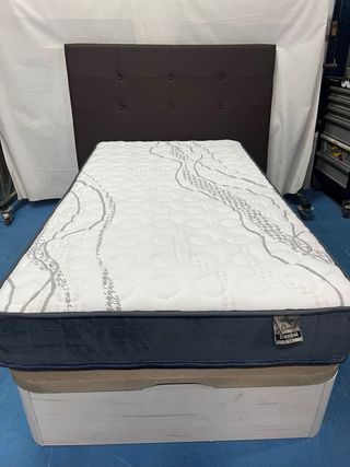 Canapé Abatible + Colchón Visco 105x190