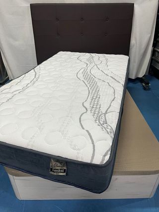 Canapé Abatible + Colchón Visco 105x190