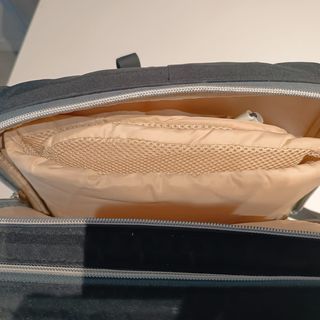 Mochila Cambiador Sakomling Bebé Gris/Negro