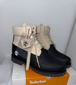Botas Timberland Beige y Negro