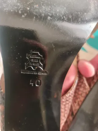 Vermont Retro Piel Serpiente  T.40 Impecables