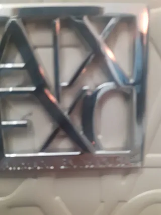 Borsa Armani Exchange Beige/Argento