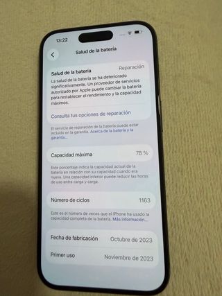 iPhone 15 Pro 128 GB Azul