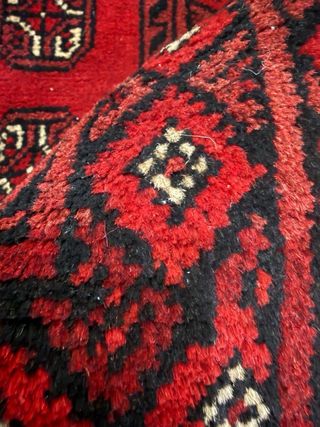 Tappeto lana afghano annodato a mano