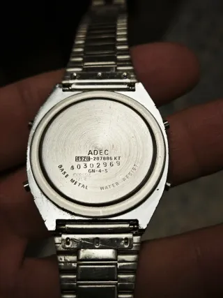 Reloj Digital Vintage ADEC by Citizen