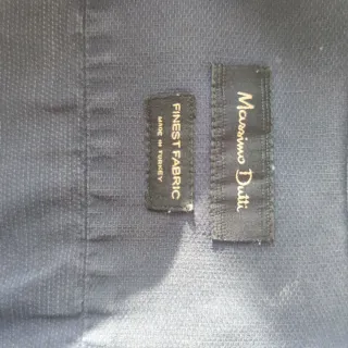 Camisa Massimo Dutti Azul Marino T. L