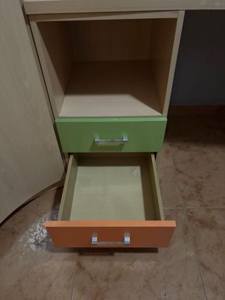 Mueble juvenil modular con escritorio