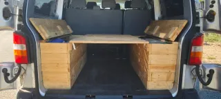 Camper Baúles Cama Volkswagen Transporter T5