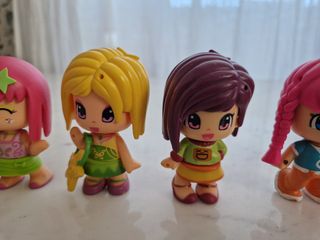 Pinypon lote 6 muñecas con accesorios