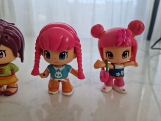 Pinypon lote 6 muñecas con accesorios