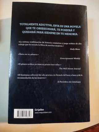 Libro Cincuenta sombras más oscuras