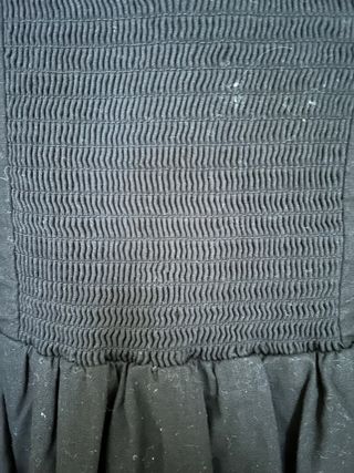 Vestido negro tirantes mujer 34 H&M nuevo