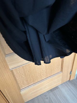 Vestido negro tirantes mujer 34 H&M nuevo