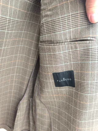 Americana cuadros Puroego Talla M-L