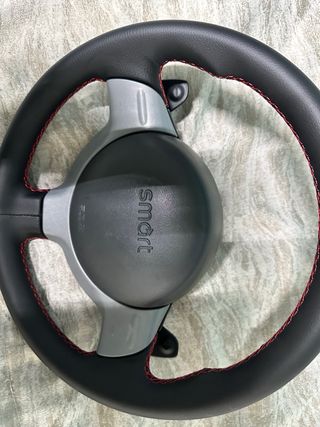 Volante Smart F1 450-452 Cuciture Rosse