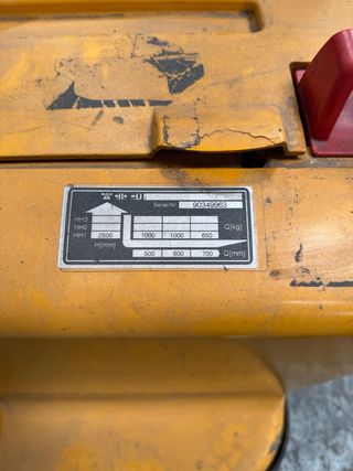 Transpaleta Eléctrica Jungheinrich, 1000 kilos,