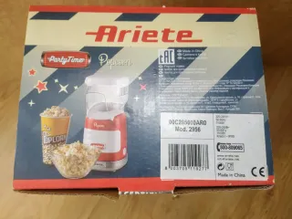Máquina de Palomitas Ariete Party Time Roja