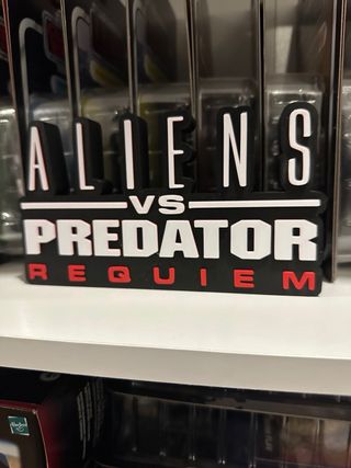 Logo 3D Aliens vs Predator Requiem