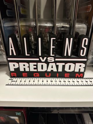 Logo 3D Aliens vs Predator Requiem