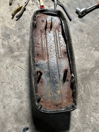 Asiento Mobylette Negro